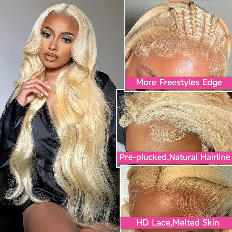 Front Lace Wig Women's Medium Large Wave Long Curly Hair