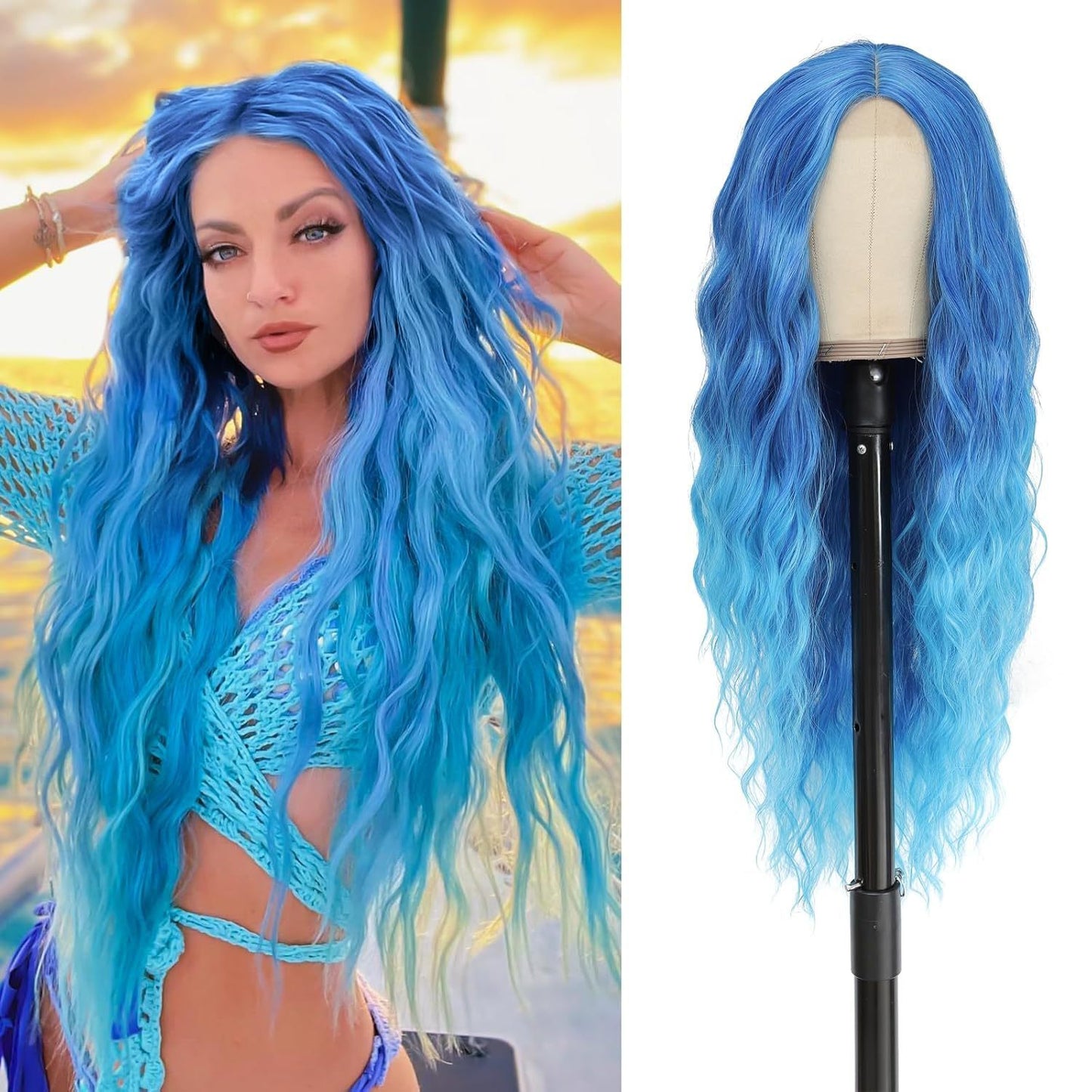 European And American Style Wig Women's Front Lace Wig