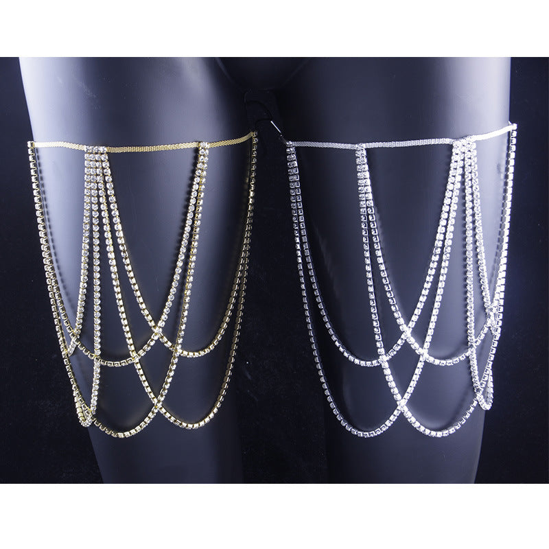 Personalized Nightclub Style Leg And Body Chain