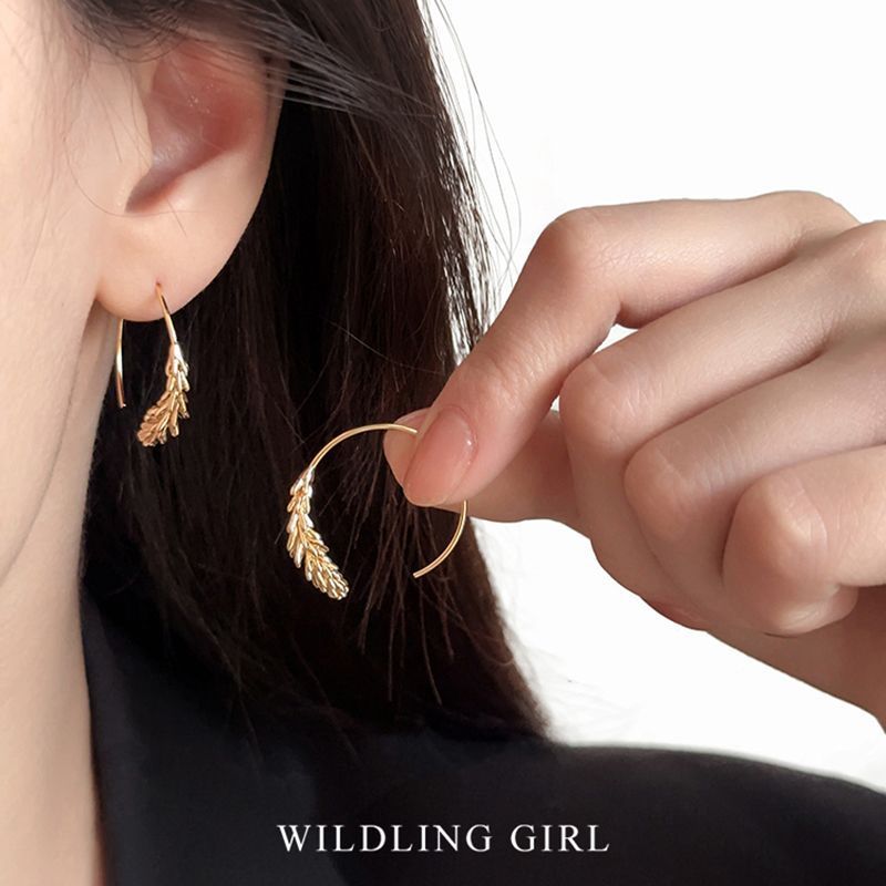 Irregular Circles Earrings For Women Exaggerated Earclip Earrings